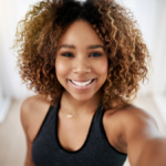 Girl taking a selfie