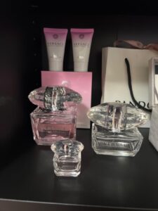 Photo of women's cosmetics from perfume and creams