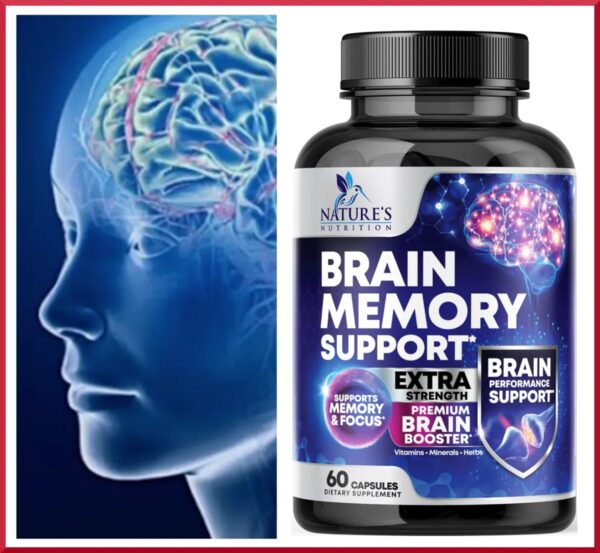 Picture of a 60 Piece Brain Supplement