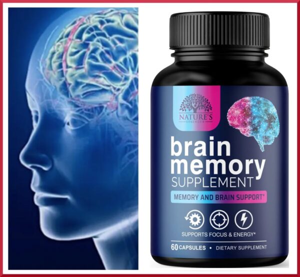 Picture of a 60 Piece Brain Memory Supplement